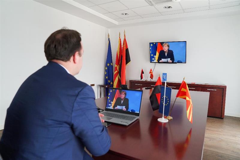 Nikoloski and Gjorcev attend online conference organized by the CDU/CSU parliamentary group