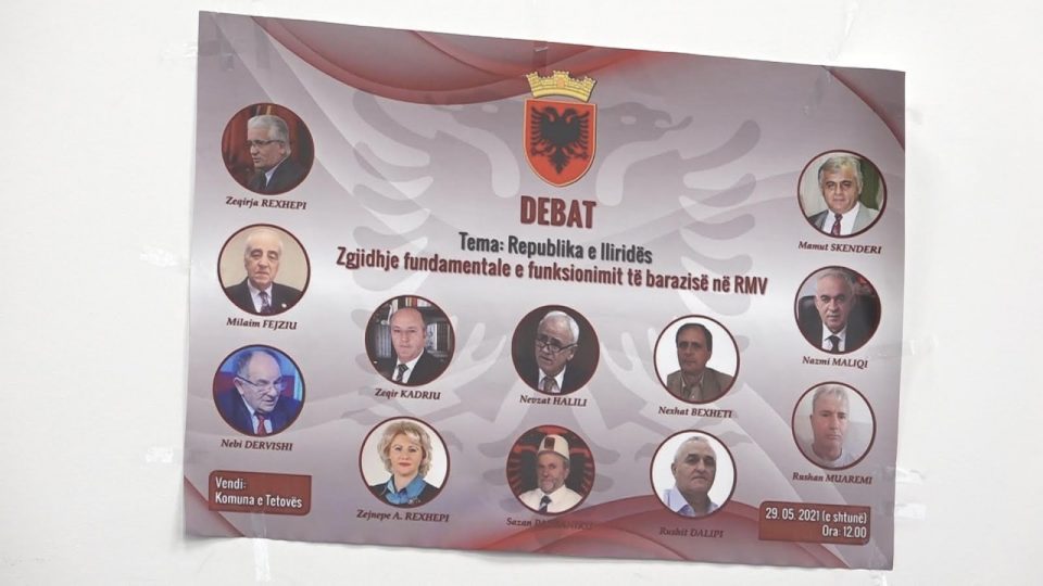 Albanian nationalists announce a party that will push for the creation of an Albanian federal unit within Macedonia