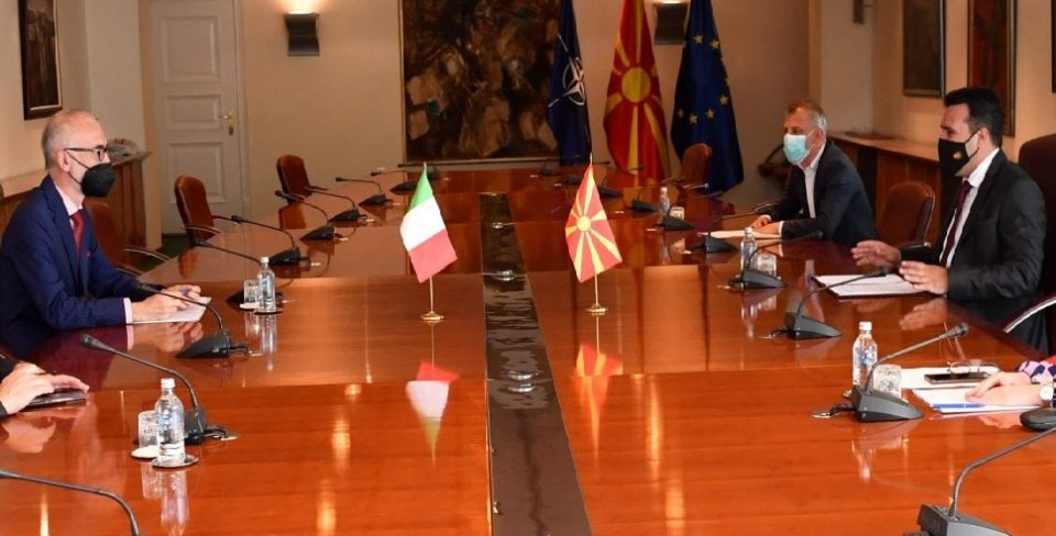 Zaev-Silvestri: Italy expresses strong support for Macedonia’s EU perspectives