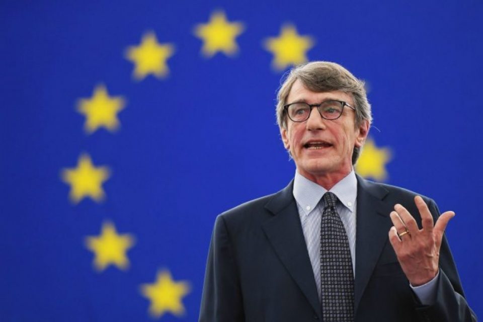 EU Parliament president calls for letting Western Balkan states in EU