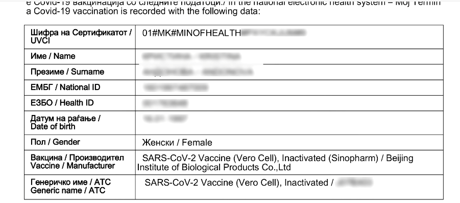 Data breach in website for COVID-19 vaccine registration