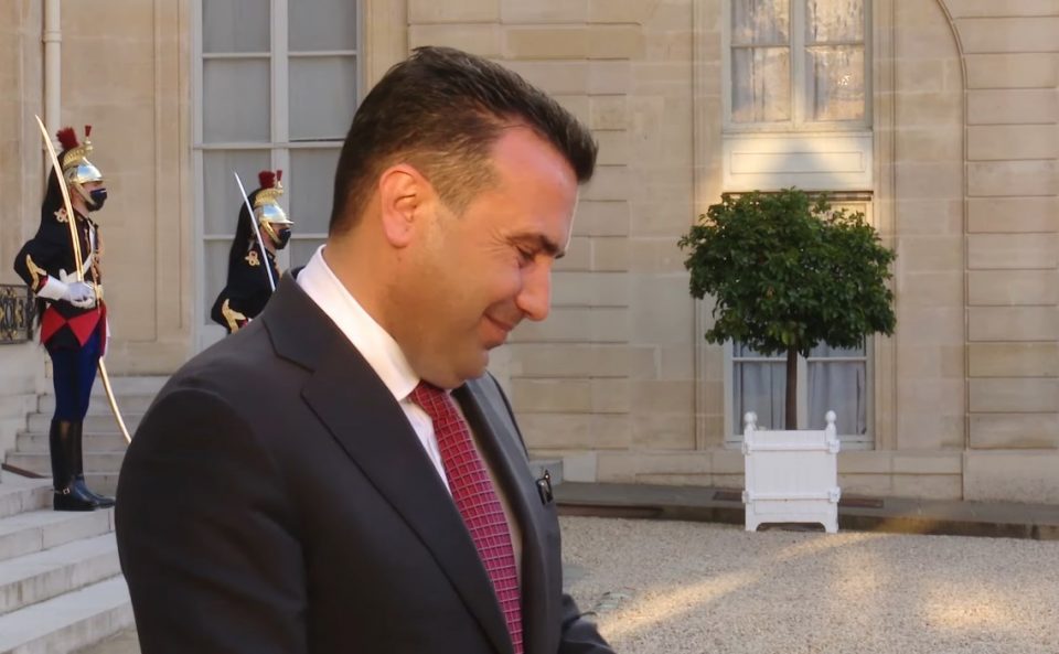 VIDEO: Zaev tries to address Macron en Francais