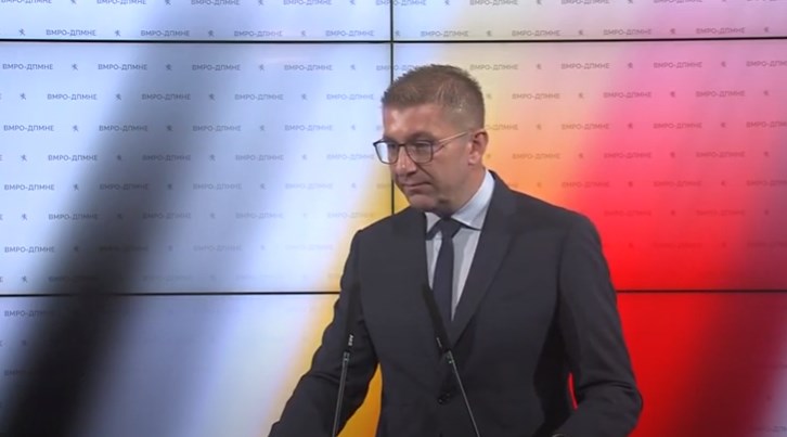 Mickoski welcomes government’s decision to support the Resolution: I thank all political parties, both from the opposition and the ruling majority