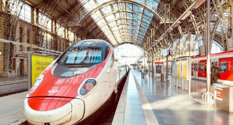 Budapest to Vienna and Warsaw in high speed trains running up to 300 kilometers per hour