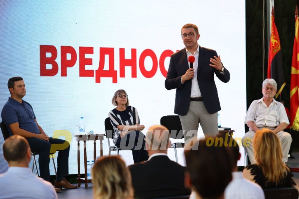 Mickoski: The first policy that VMRO-DPMNE presents to the citizens is: Cheaper electricity for households!