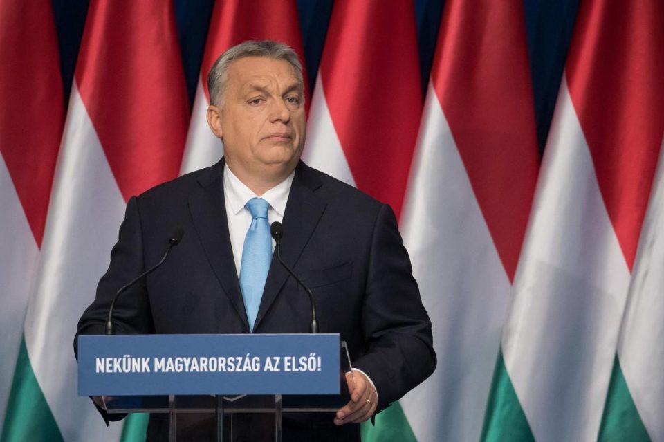 In ads published across Europe, Orban warns of the danger of creating a “European Empire”