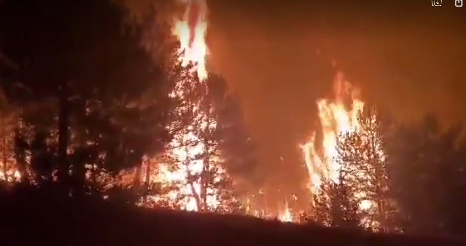 Fire near Budimirci subsides, village is safe
