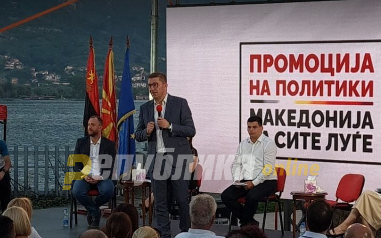 Mickoski: We will delegitimize the ruling coalition at the local elections, and will lead a new coalition in Parliament