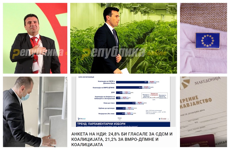 SDSM-led government’s corruption, failure to deal with the pandemic, the marijuana businesses boost people’s trust in VMRO-DPMNE