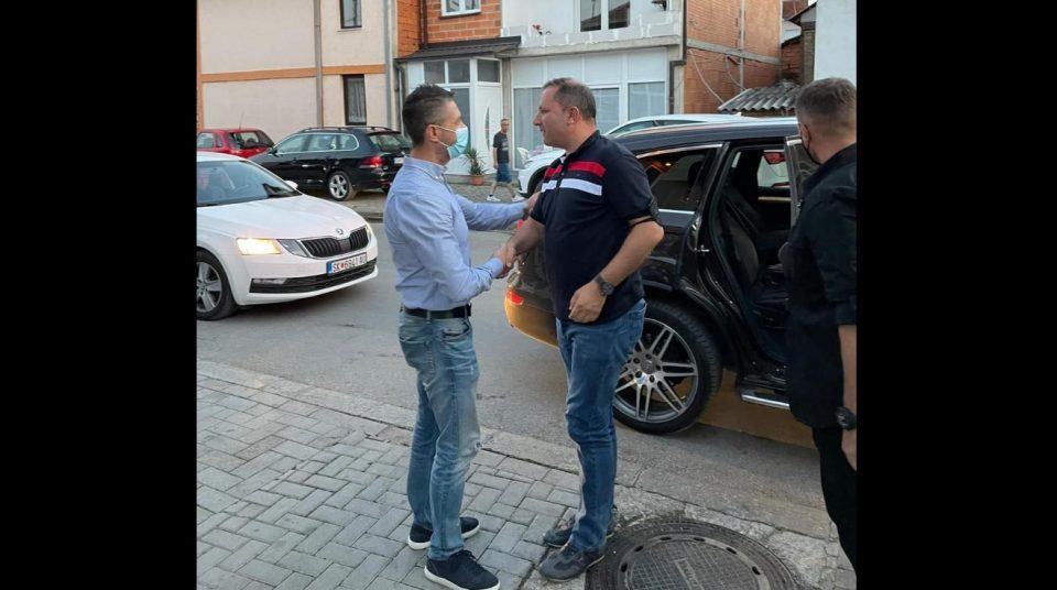 Interior Minister Spasovski used official vehicles for a party event
