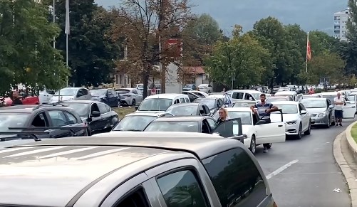 Half of Skopje blocked due to Kosovo delegation visit, a girl could not go to her father’s funeral