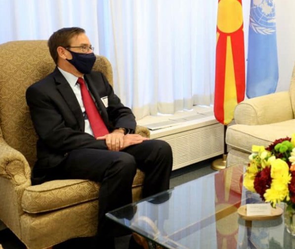 Pendarovski met with former US Ambassador Baily