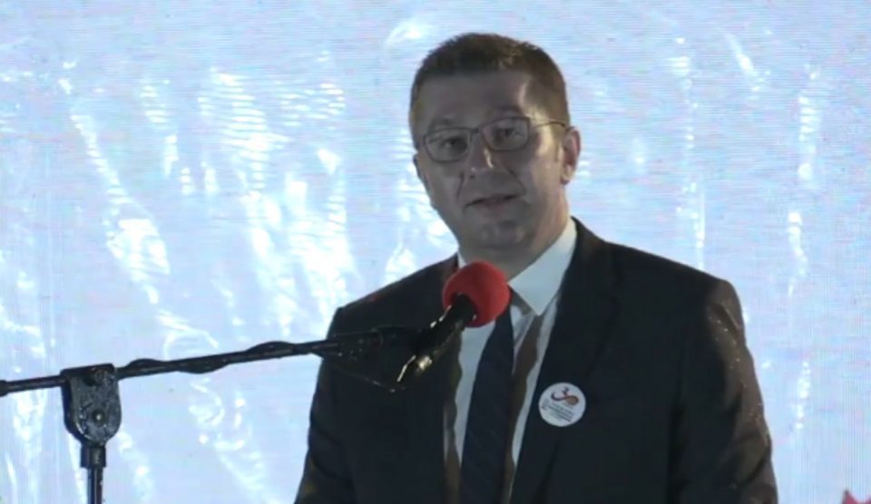 Mickoski: The local elections will be a turning point for Macedonia