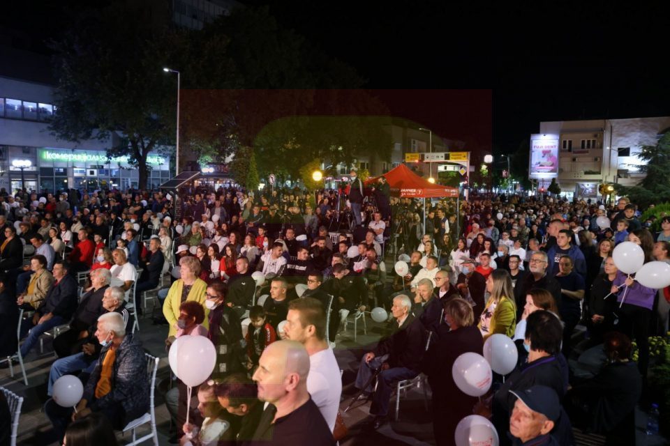 LIVE VIDEO: VMRO-DPMNE rally in Cesinovo – Oblesevo