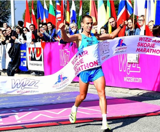 Ivanovski and Pop Arsova winners of the Skopje Wizz Air Marathon