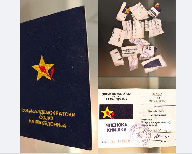 SDSM member tears her membership card: I do not want to be associated with that criminal gang