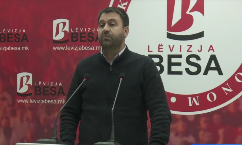 Besa calls on voters to support the candidates of the Alliance for Albanians and vice versa