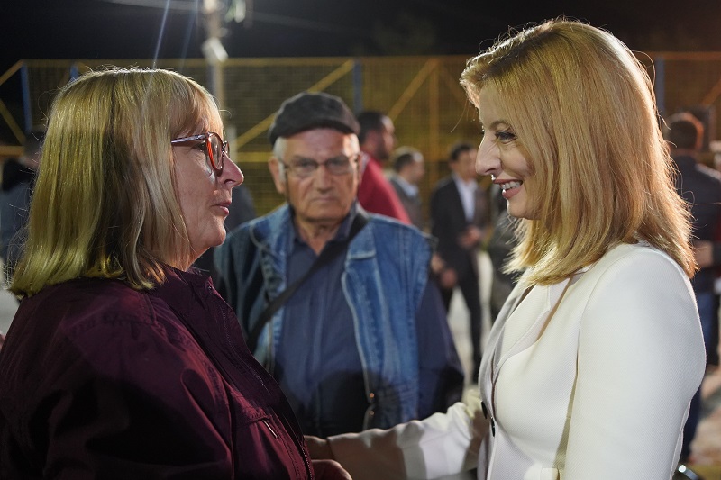 Danela Arsovska promised that as Mayor of Skopje she will build critical infrastructure in the western parts of the city