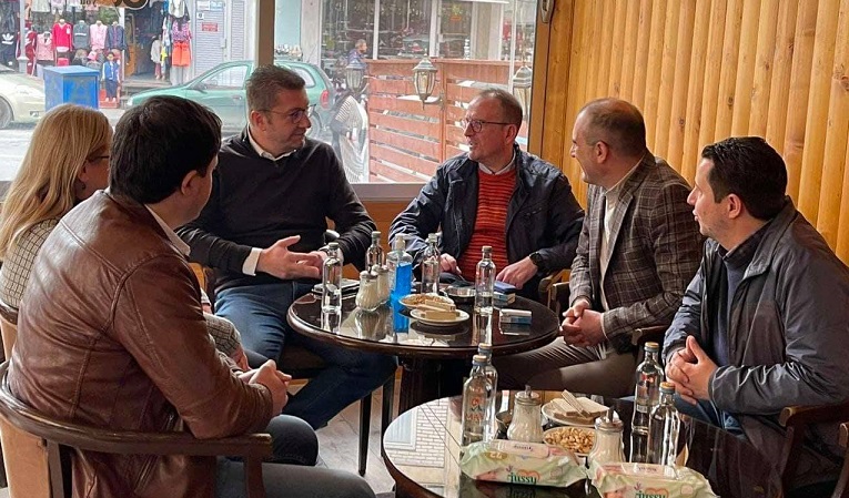 Mickoski meets Taravari in Gostivar: Together for the new future that is coming soon