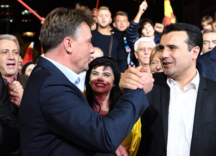 Zave stakes his political survival on the outcome of the race in Skopje