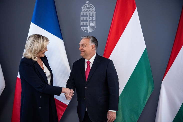 Le Pen to Orban: I support Hungary’s resistance against threats and blackmail from Brussels