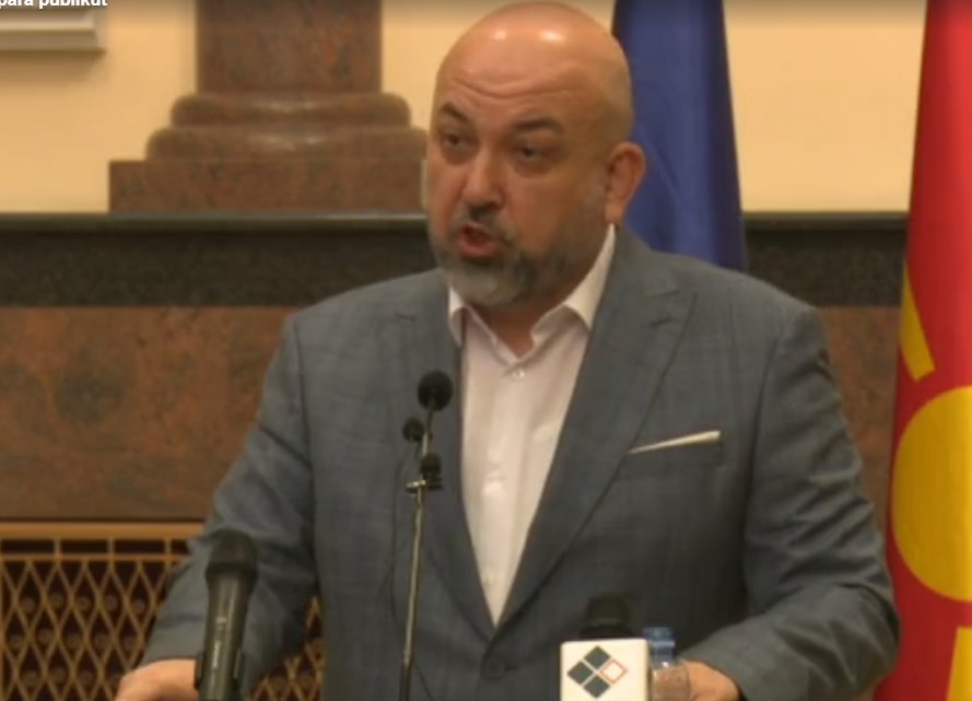 “Kidnapped” BESA representative Kastriot Rexhepi appears before Parliament, says he missed the vote against Zaev on his own free will