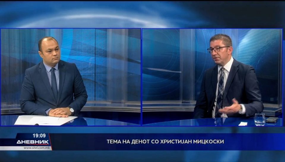 Mickoski on the war threats: It turned out that they live in the past, SDSM didn’t condemn these statements