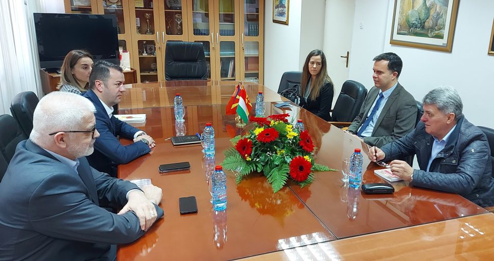Stefkovski and the Hungarian Ambassador are considering cooperation for projects in Gazi Baba