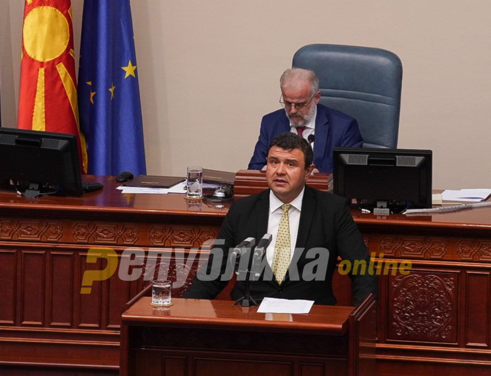 Micevski urges Alternative MP Skender to support the no-confidence vote and overthrow the criminal government
