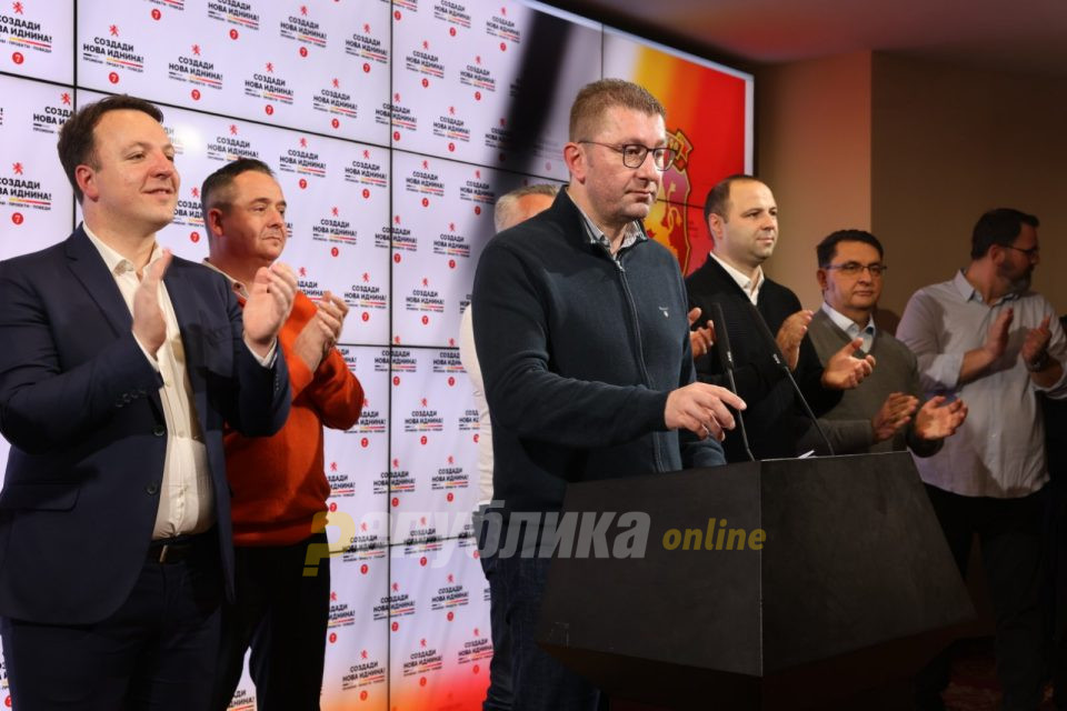 Mickoski: Motion for Government no-confidence vote to be filed if Zaev doesn’t resign
