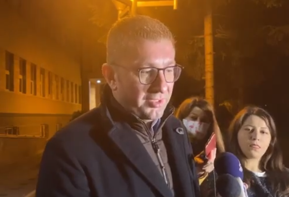 Mickoski: This is the majority that guarantees that the government of Zoran Zaev is over