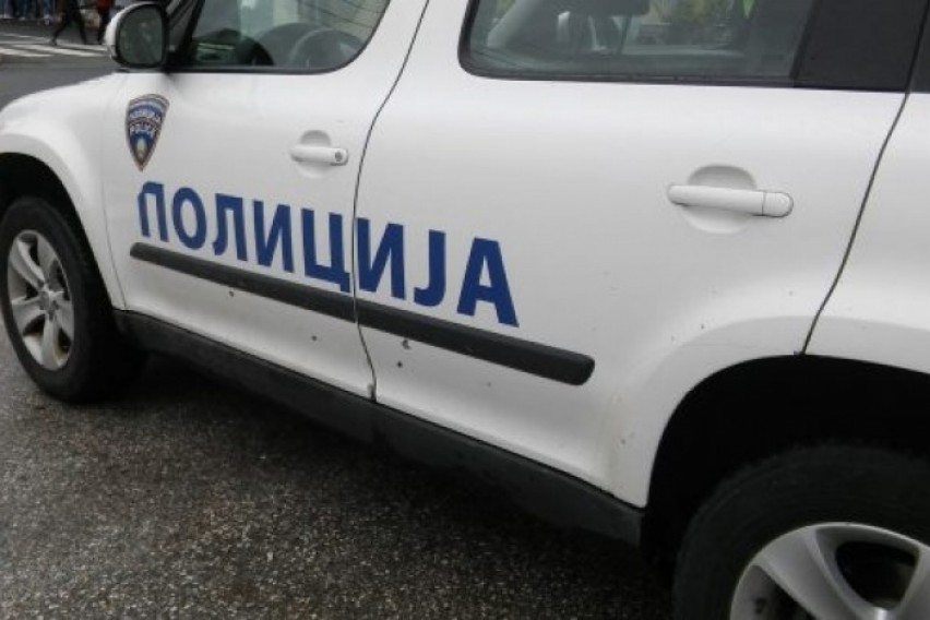 Tetovo police is looking for a man who tried to run officers over