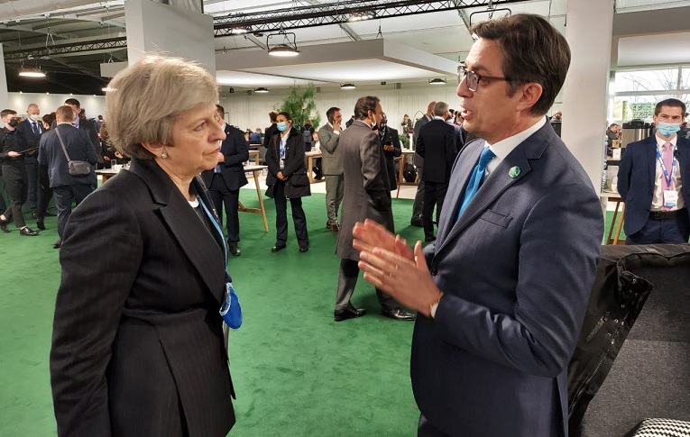 Pendarovski meets with world leaders at COP26 World Leaders Summit sidelines