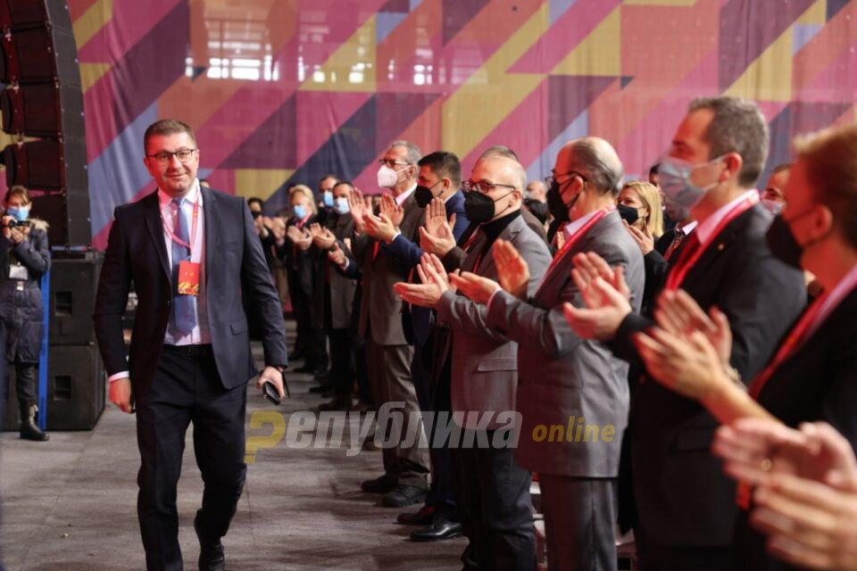 Mickoski: In 2022 I expect early parliamentary elections and a stable government formed by VMRO-DPMNE