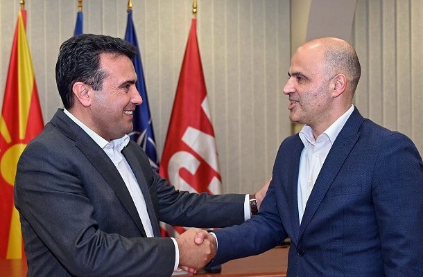 New SDSM leader Kovacevski takes office