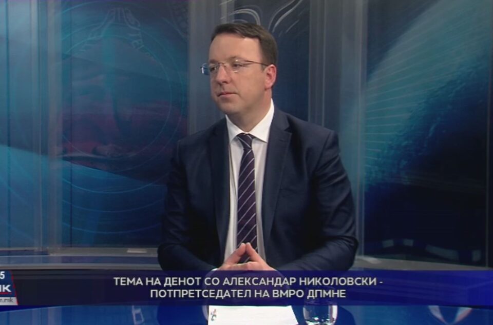 Nikoloski: Zaev’s coalition deal to open court cases proves his long practice of interference in the judiciary