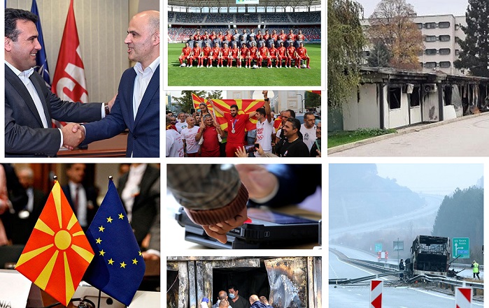 These are the events that marked 2021 in Macedonia