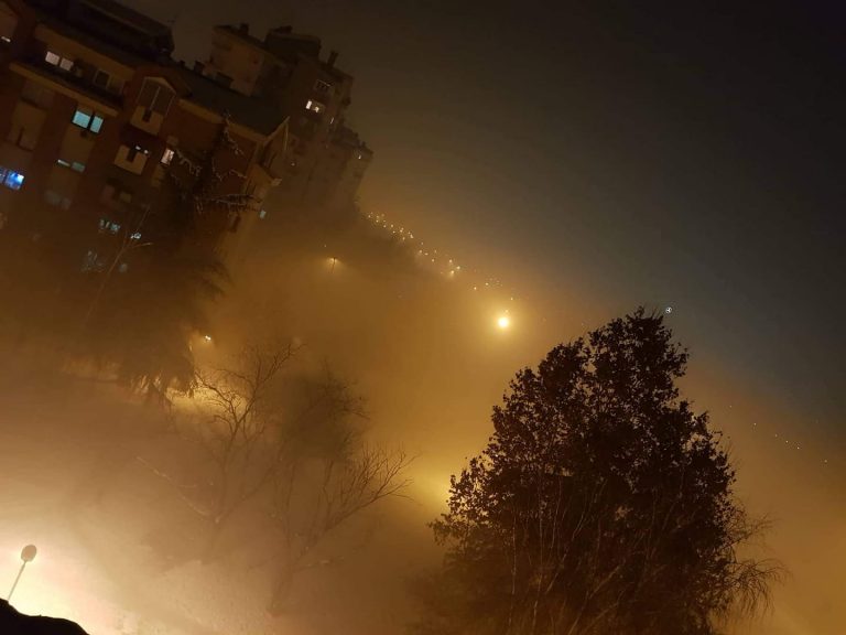 Alarming air pollution recorded in Strumica tonight, as in Skopje, Tetovo, Kumanovo, Kavadarci…