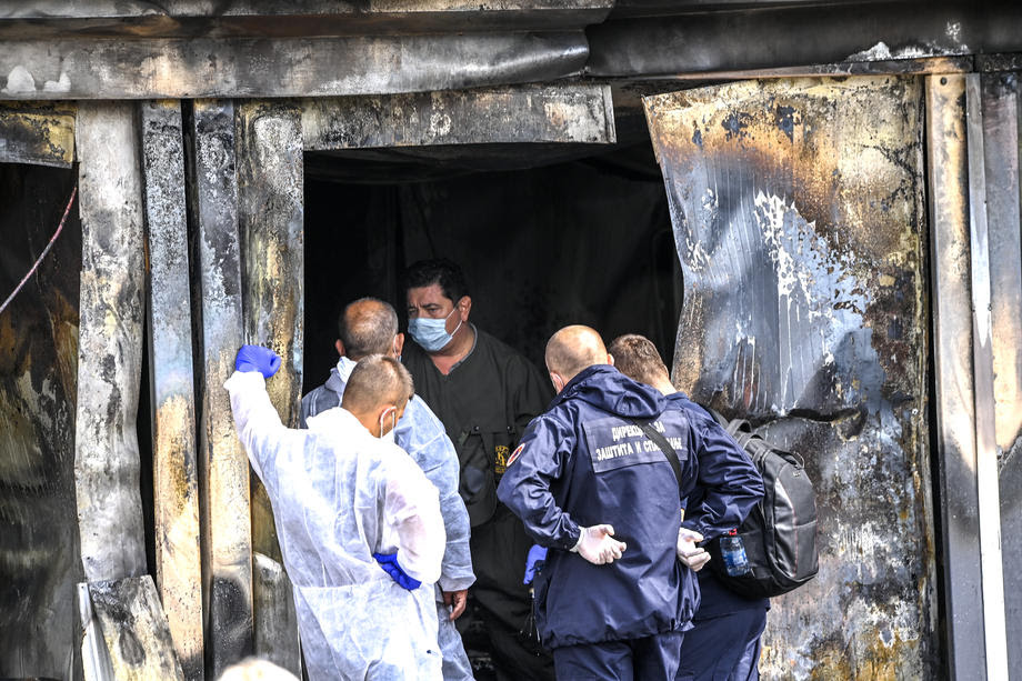 German expert report on the Tetovo hospital fire delivered this weekend, but it will take time to have it translated