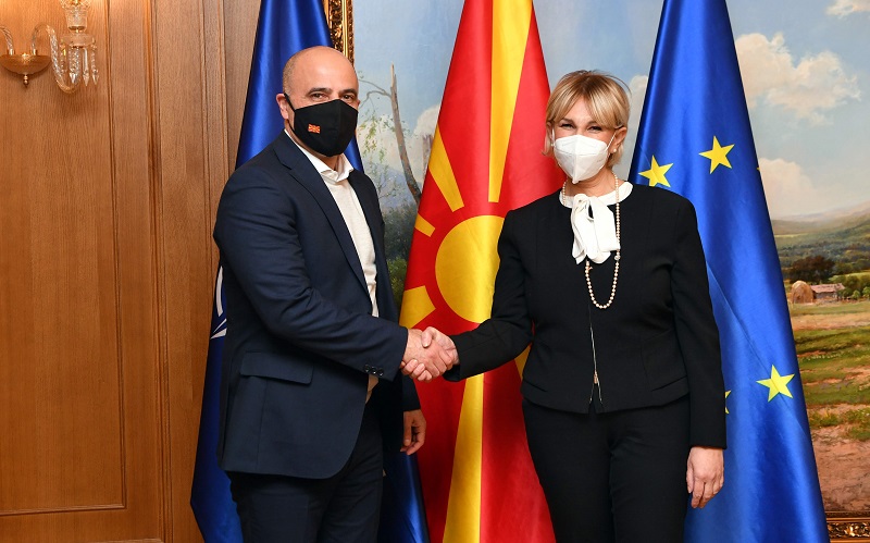 Kovachevski-Tiganj: Croatia supports Macedonia’s European perspective