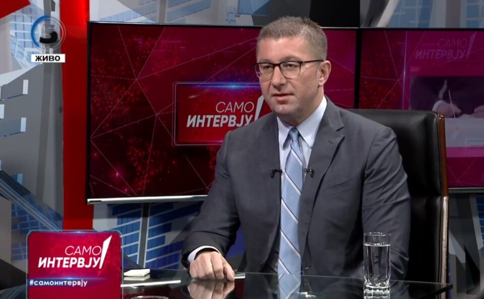 LIVE VIDEO: Mickoski interview on Kanal 5