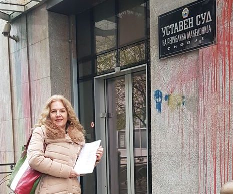 After Constitutional Court refuses to review the Prespa Treaty, professor Karakamiseva announces she will file a case with the European Court of Human Rights