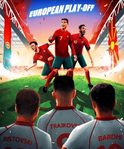 Macedonia plays for history tonight in Portugal: Will the country qualify for World Cup after the European Championship?