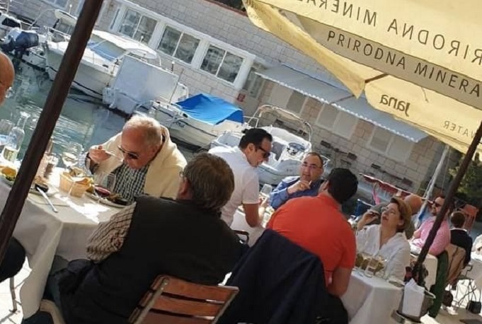 ERC head spotted eating in elite restaurant in Dubrovnik, while fuel prices are skyrocketing