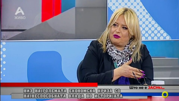 Kadievska: Bad forecast for the Macedonian economy