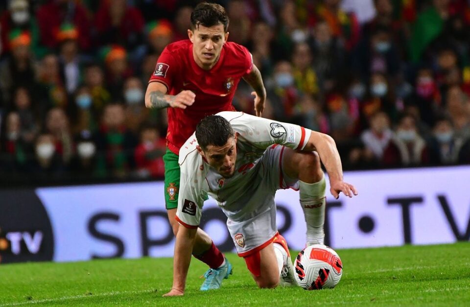 Macedonia played an excellent game but could not beat Portugal