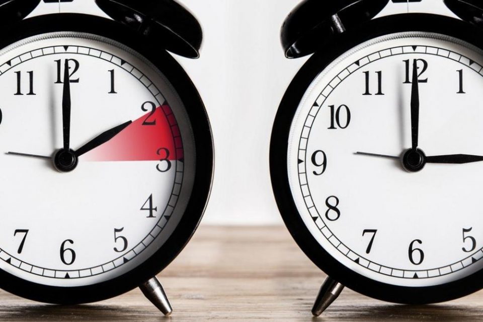 Daylight saving time begins early Sunday – clocks are set one hour forward