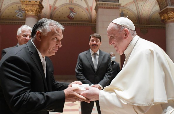Orban meets Pope Francis