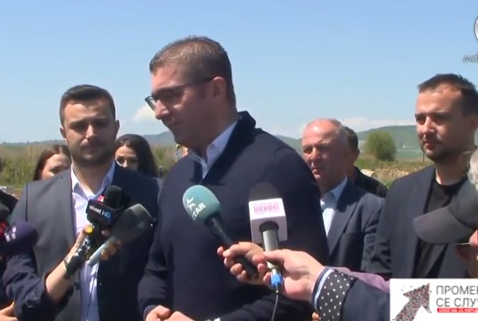 Mickoski: VMRO-DPMNE will not allow amending the Constitution unless Bulgaria declares that it is the last of their demands