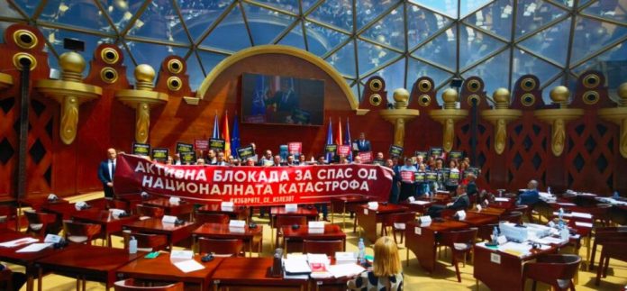 Andonovski: VMRO-DPMNE will continue to block harmful legislation in Parliament